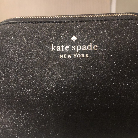 New Kate Spade Glitter Cosmetic Case - Picture 3 of 8